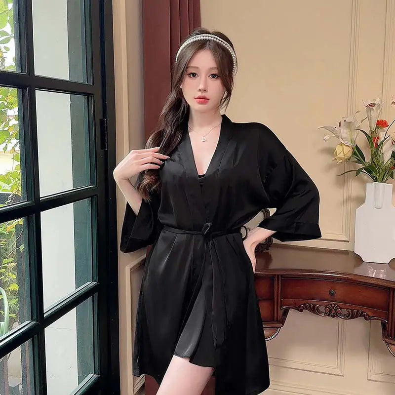 Chiffon V-Neck Loungewear