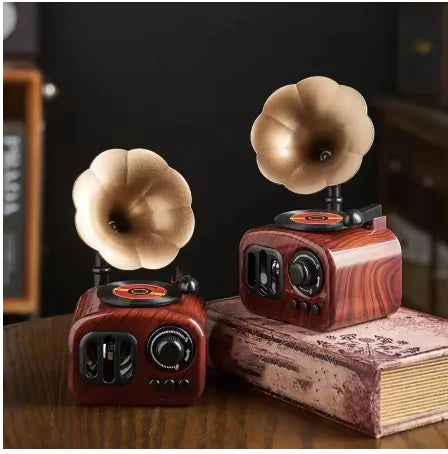 Vintage Gramophone Mini Small Octave Box Living Room Ornaments