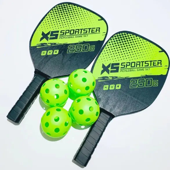 Sports Equipment 2 Rackets 4-Ball Pick Racket