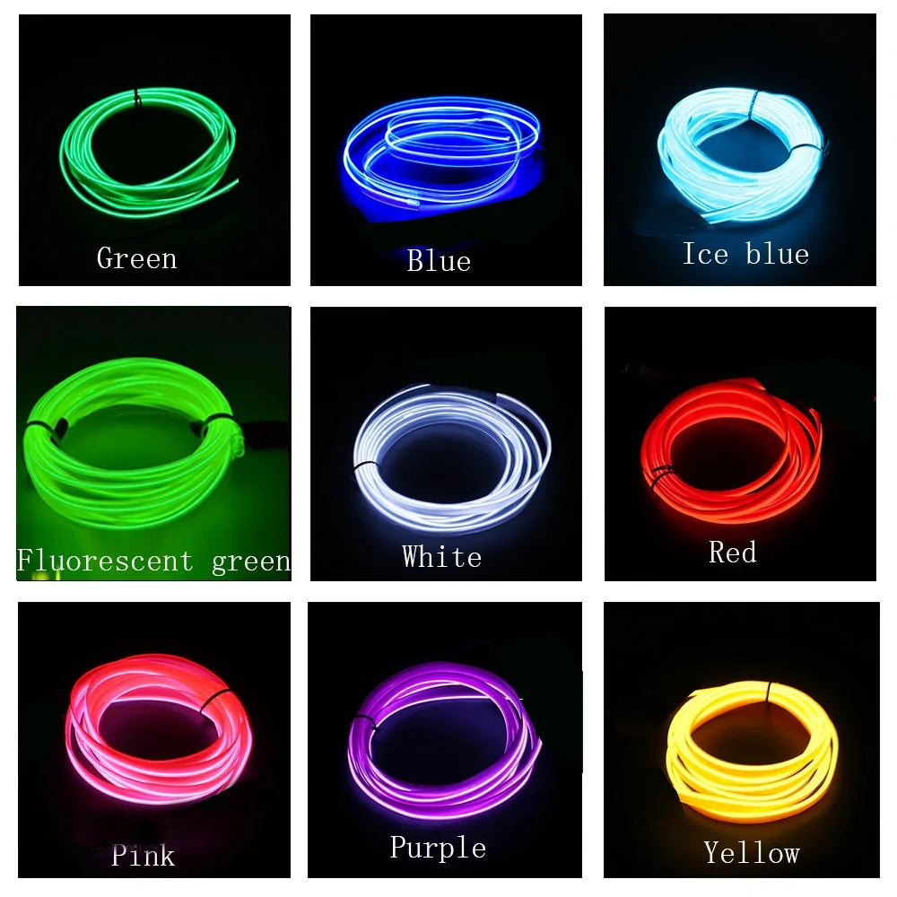 Neon Car Light Strips