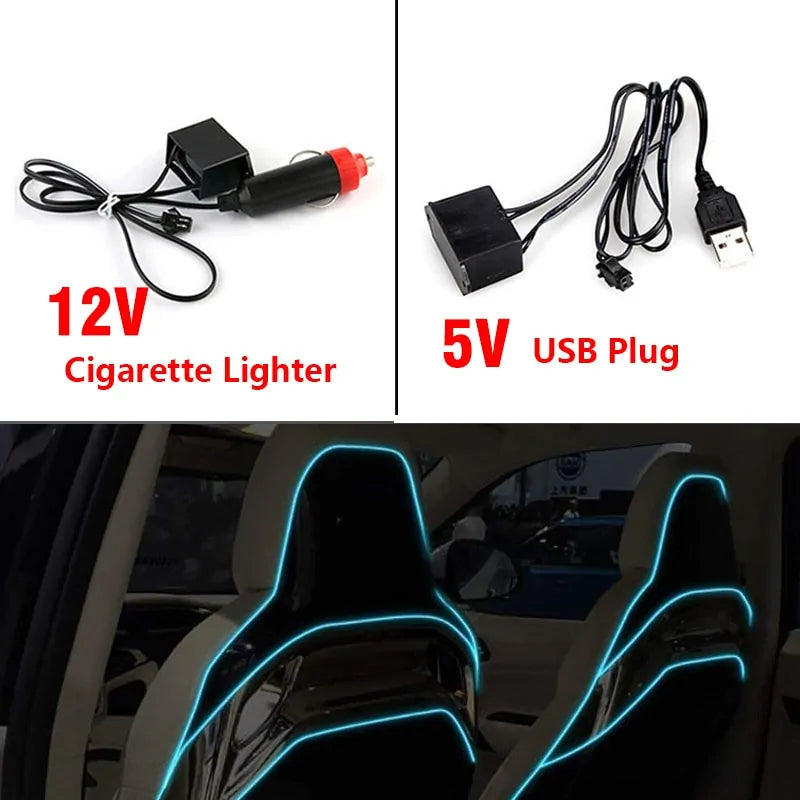Neon Car Light Strips