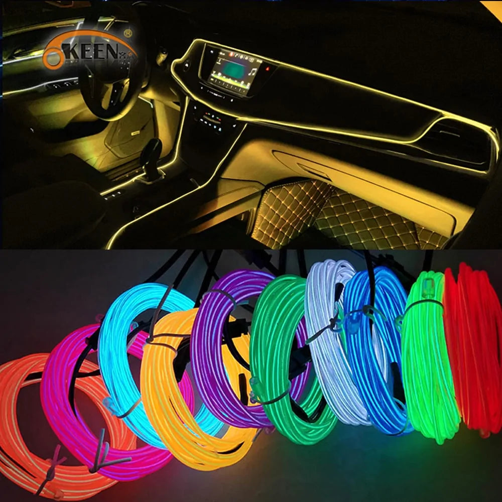 Neon Car Light Strips