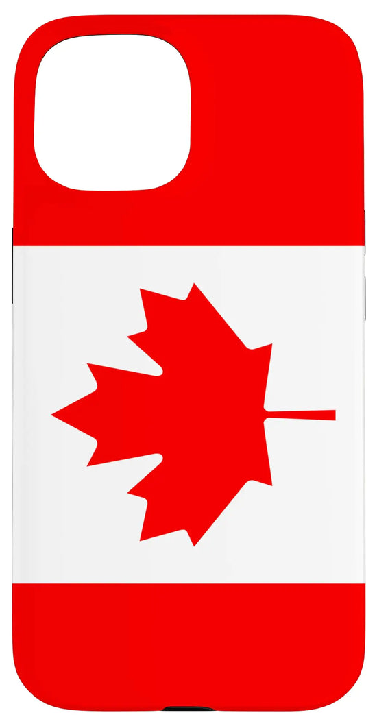 iPhone 15 Canada Canadian National Flag Case