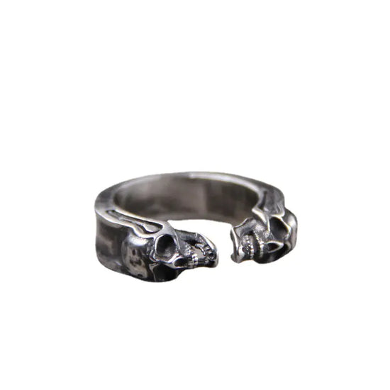 Silver Skull Ring