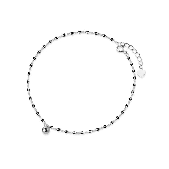 Pearl Silver Anklet